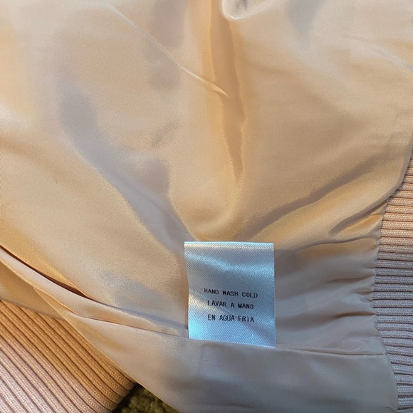 ELLISON pink bomber jacket with bows - Picture 10 of 10